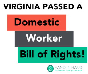Virginia Passed a Domestic Worker Bill of Rights
