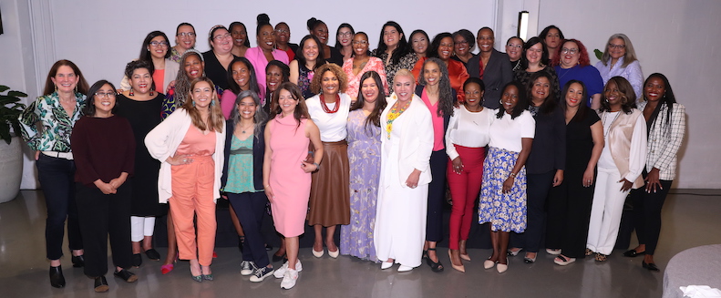 group photo of women of color